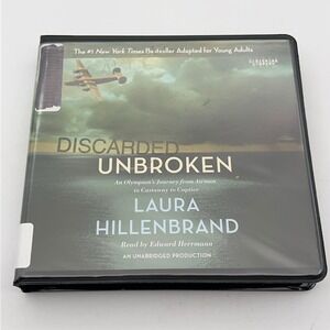 Unbroken Laura Hillenbrand Audiobook 7 CD Unabridged YA Adaptation